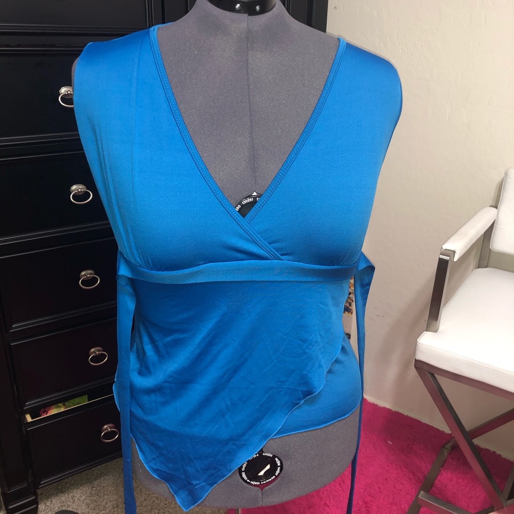 Cute sleeveless blouse